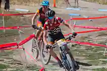 Taking the corner at Steamboat